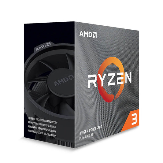 AMD Ryzen 3 3300X Desktop Processor 4 Cores up to 4.3GHz 18MB Cache AM4 Socket