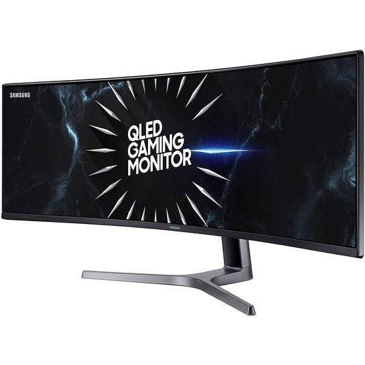 Samsung 49-Inch CRG90 Curved Gaming Monitor 120Hz Refresh, Ultrawide Screen, 5120 x 1440p Resolution, 4ms Response, FreeSync 2 with HDR, HDMI
