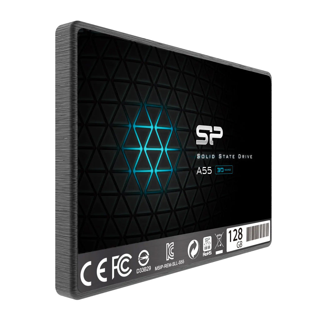सिलिकॉन पावर ऐस A55 128GB 2.5-इंच SATA 3D NAND आंतरिक SSD