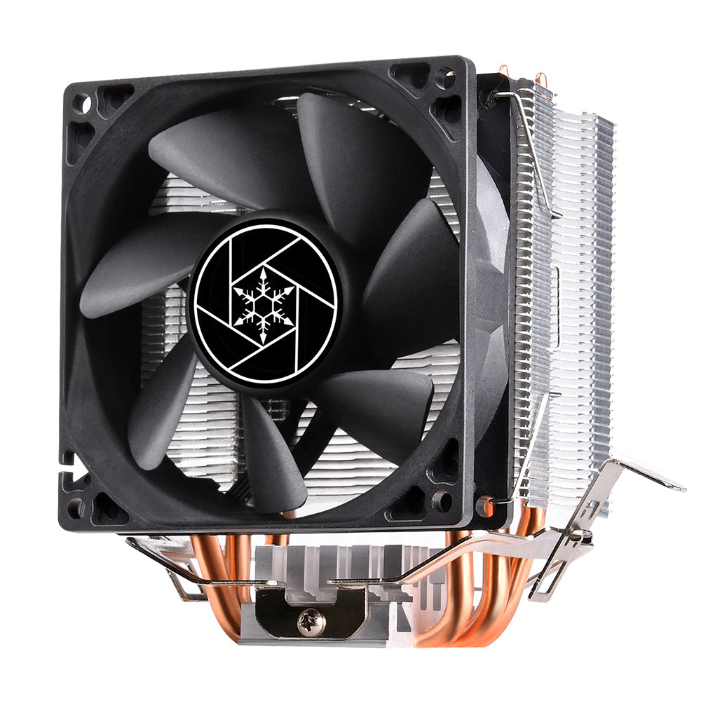 Silverstone KR02 CPU Air Cooler with PWM 92mm LED Silent Fan and Speed Up to 2000 rpm