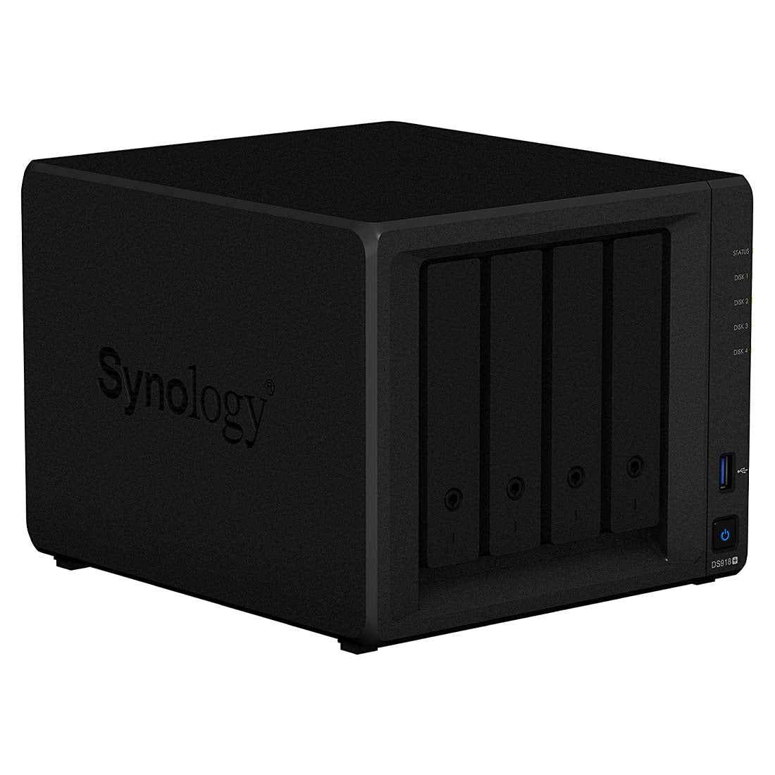 Synology Diskstation DS918+ 4 बे क्वाड कोर 4 GB DDR3L NAS डिवाइस