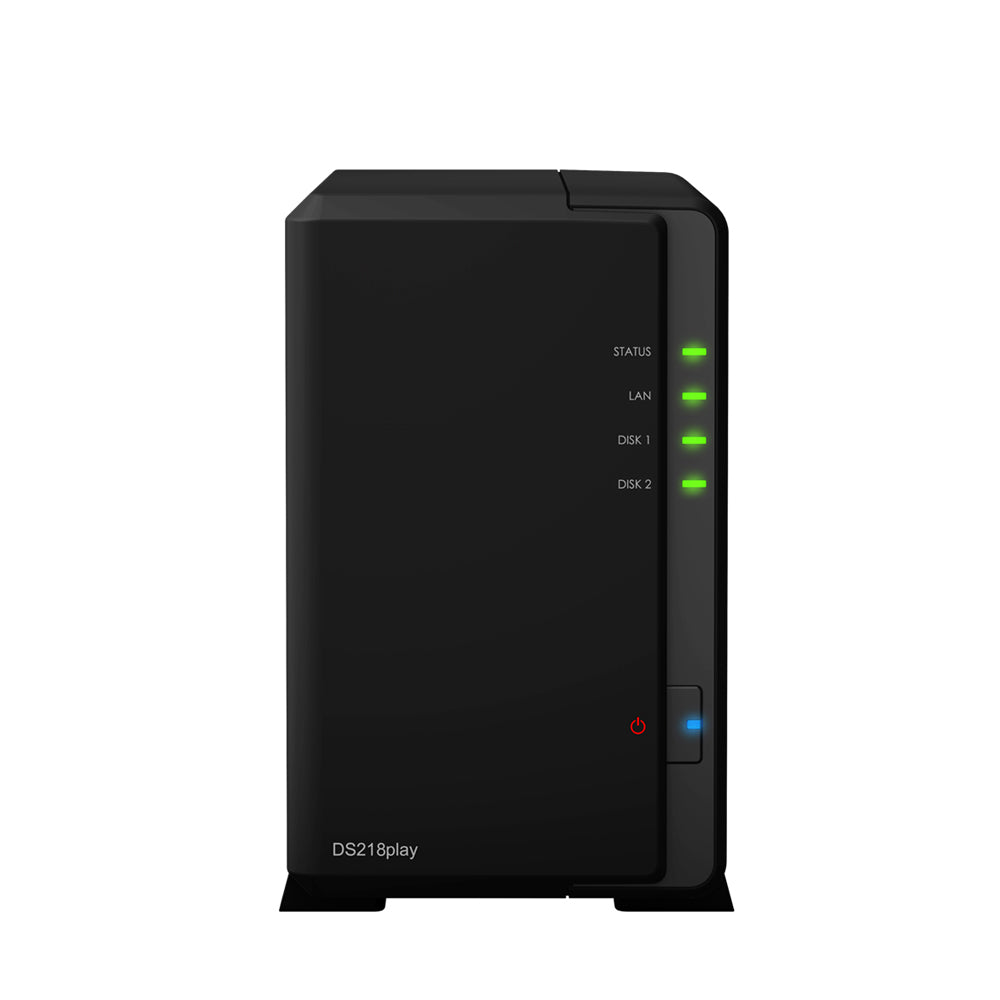 Synology DiskStation DS218Play Network Attached Storage NAS Device
