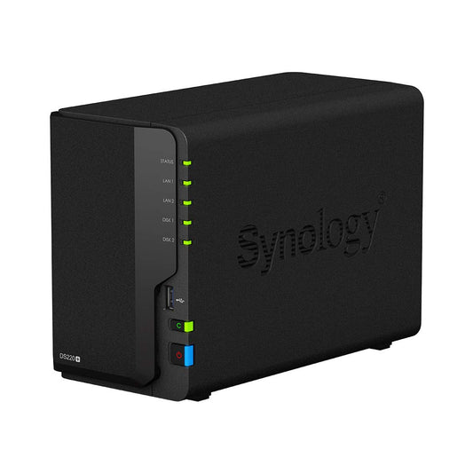 Synology DS220+ DiskStation Network Attached Storage NAS Device