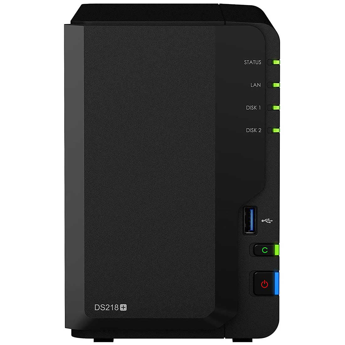Synology DiskStation DS218+  2 Bay Dual Core 2GB DDR3L NAS Drive