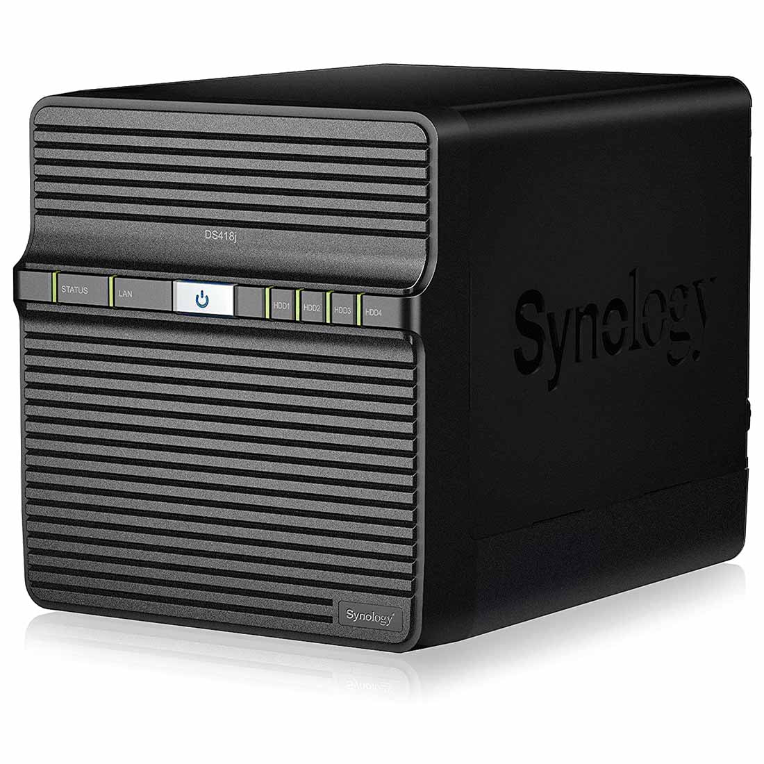 Synology DiskStation DS418j 4-बे डुअल कोर 1GB DDR4 NAS डिवाइस