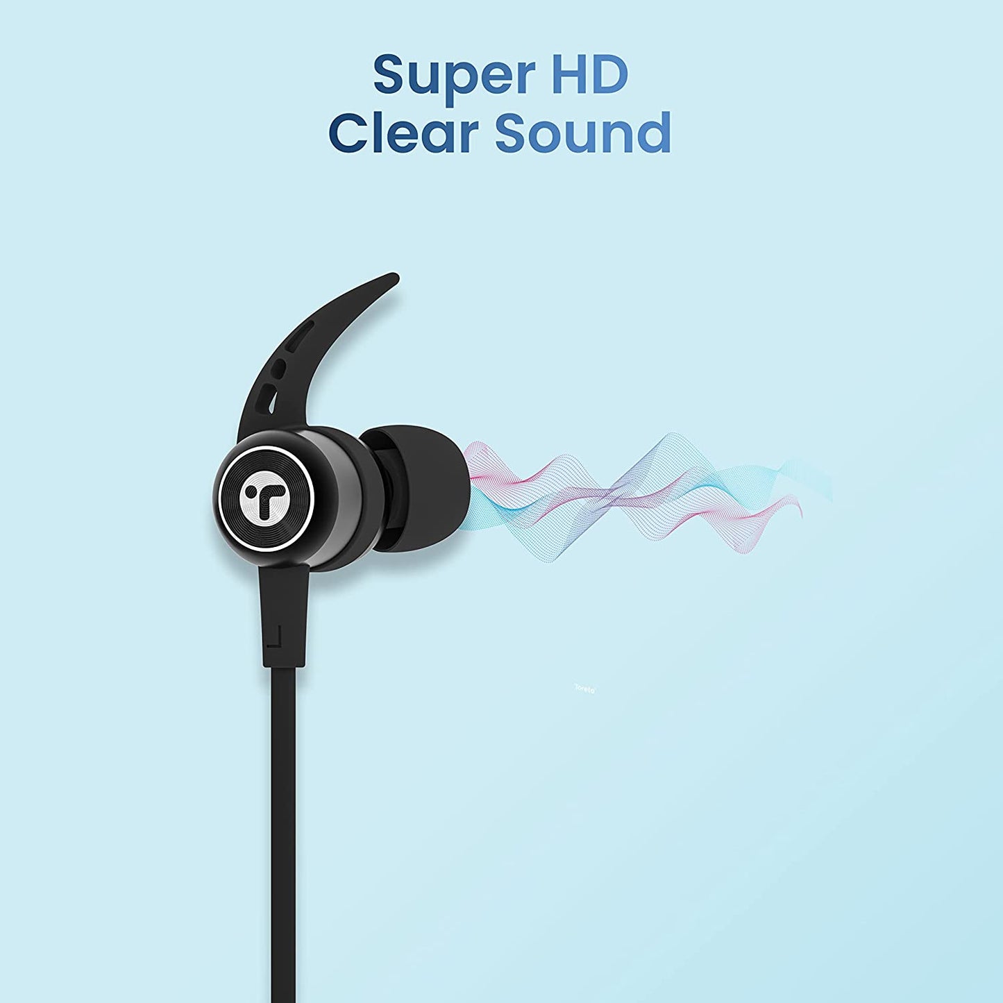 Toreto Alpha Pro  Wireless Bluetooth Neckband Headset with upto 90Hrs Playtime