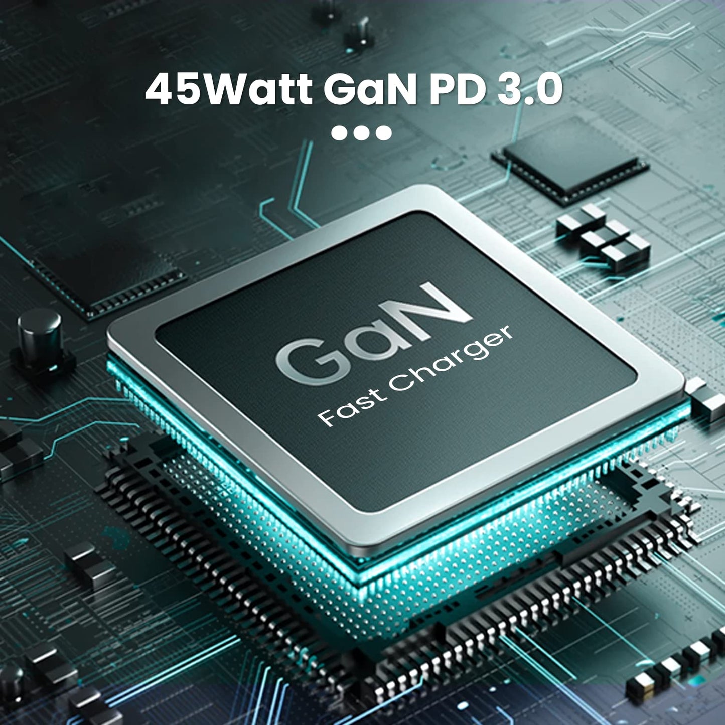 Toreto Flash Nano 3 45W USB-C Fast Charging Adapter with USB-C to USB-C Cable