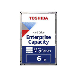 Toshiba 6TB Enterprise NAS 3.5 Inch SATA 256MiB 512e 7200 rpm Hard Drive