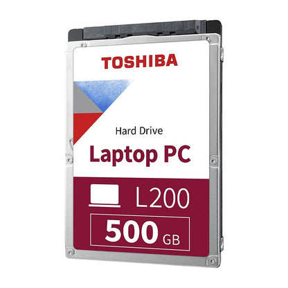 Toshiba L200 500GB 2.5 इंच SATA इंटरनल हार्ड ड्राइव 5400 rpm और शॉक सेंसर के साथ
