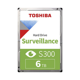 Toshiba S300 6TB 3.5-inch Surveillance Internal Hard Disk