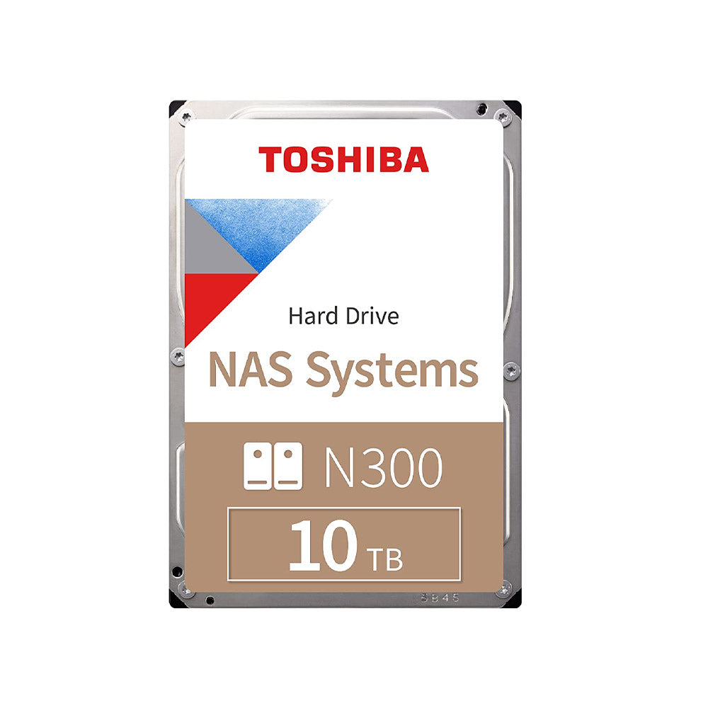 Toshiba N300 10TB 3.5-इंच SATA 7200RPM इंटरनल NAS हार्ड डिस्क