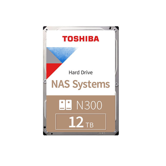 Toshiba N300 12TB 3.5-inch SATA 7200RPM NAS Internal Hard Disk