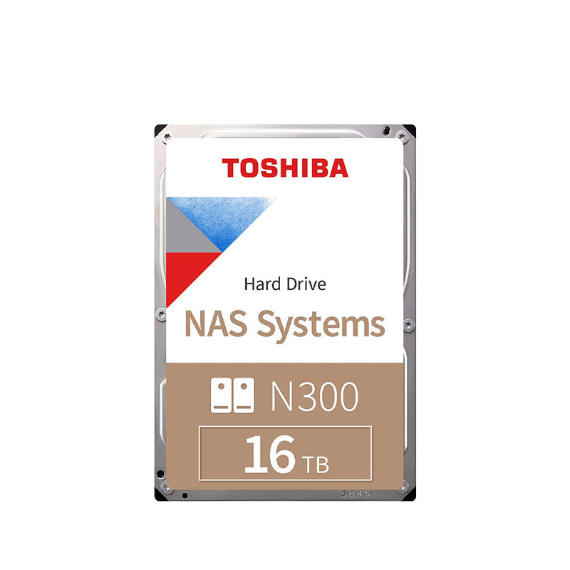 Toshiba N300 16TB 3.5-inch SATA 7200RPM NAS Internal Hard Disk