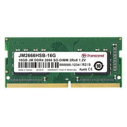 Transcend 16GB DDR4 RAM 2666MHZ CL19 Laptop Memory Module
