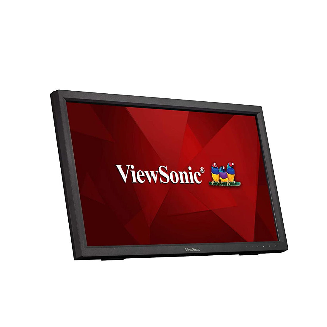 ViewSonic TD2423 23.6-इंच फ़ुल-HD VA LED पोर्टेबल IR टच स्क्रीन मॉनिटर इंटीग्रेटेड स्पीकर के साथ