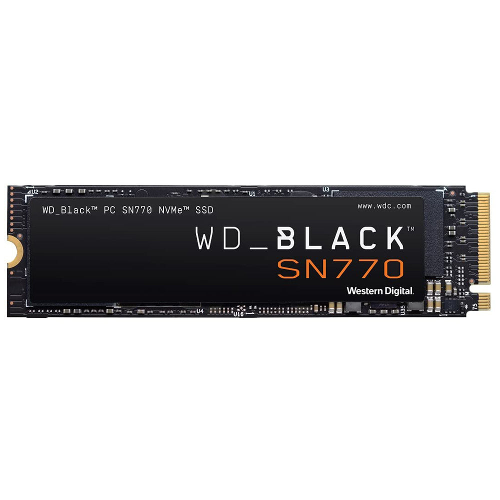 वेस्टर्न डिजिटल ब्लैक SN770 2TB M.2 NVMe PCIe 4.0 इंटरनल SSD