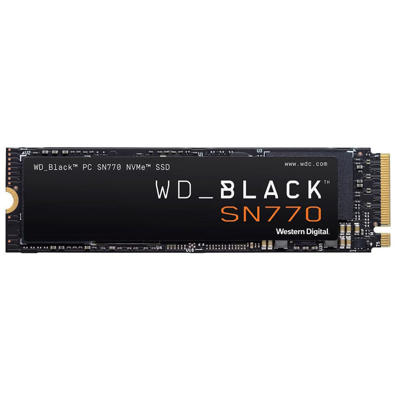 Western Digital Black SN770 500GB M.2 NVMe PCIe 4.0 Internal SSD