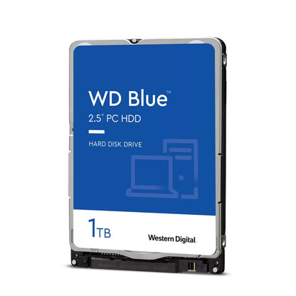 Western Digital Blue 1TB 2.5-इंच SATA PC मोबाइल हार्ड ड्राइव 5400RPM SMR तकनीक के साथ