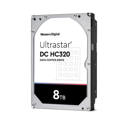 Western Digital Ultrastar DC HC320 8TB 3.5-इंच SATA 7200RPM डेटा सेंटर आंतरिक हार्ड डिस्क