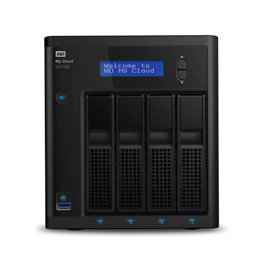 Western Digital My Cloud EX4100 4-Bay Network Attached Storage NAS Device