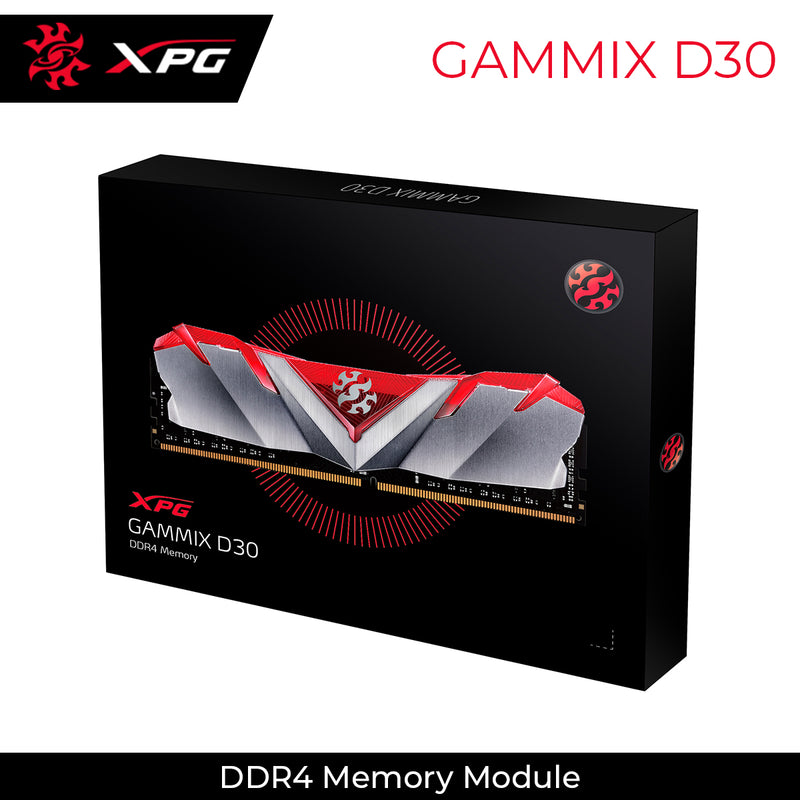XPG GAMMIX D30 RAM 8GB DDR4 3200MHz Desktop Memory