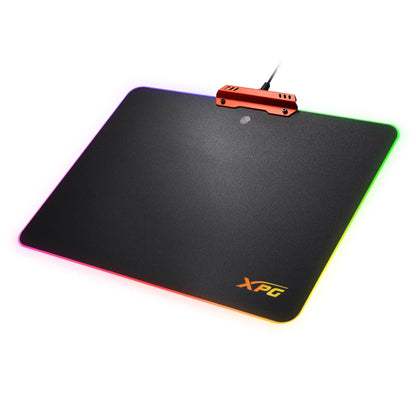 XPG INFAREX R10 गेमिंग माउसपैड RGB लाइटिंग इफेक्ट के साथ