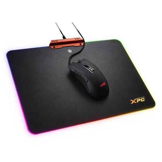 XPG INFAREX R10 Gaming Mousepad and INFAREX M10 Mouse Combo with Adjustable DPI up to 3200