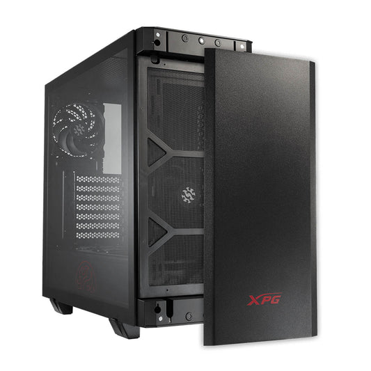XPG INVADER Mid Tower Gaming Cabinet with Front RGB Downlight and Side Transparent Panel
