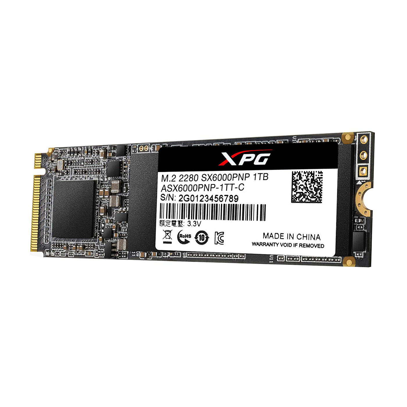XPG SX6000 1TB M.2 Solid State Drive