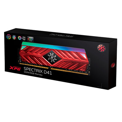 XPG Spectrix D41 RGB RAM 16GB(2x8GB) DDR4 3600MHz डेस्कटॉप मेमोरी 