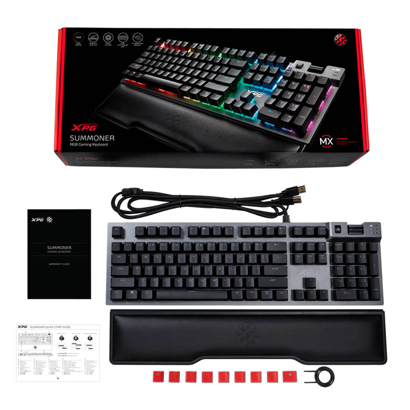 XPG Summoner Mechanical Gaming Keyboard with CHERRY MX RGB Key Switches