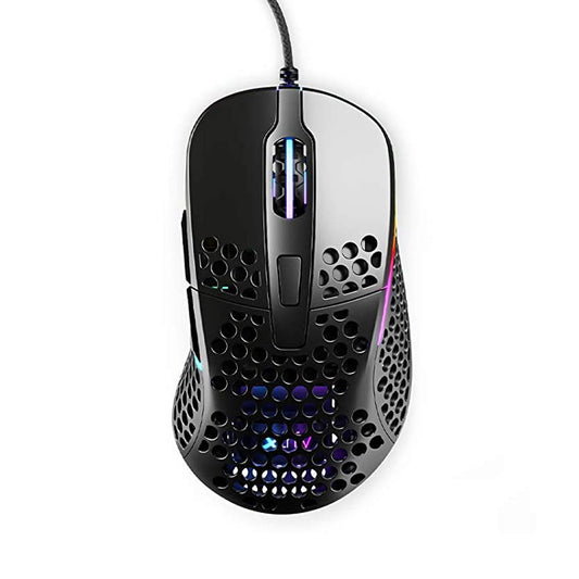 Xtrfy M4 Black RGB Wired Lightweight Gaming Mouse with Pixart 3389 optical sensor