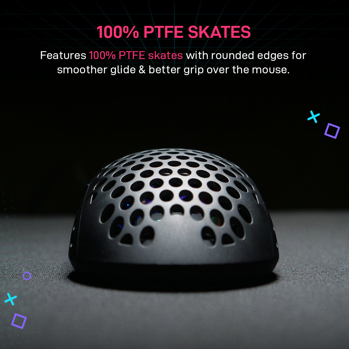 Xtrfy M42 Black RGB Wired Lightweight Gaming Mouse with Pixart 3389 optical sensor