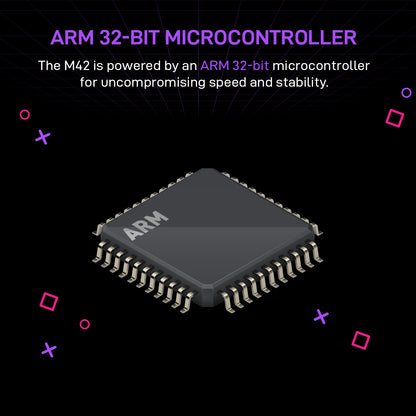 Xtrfy M42 Black RGB Wired Lightweight Gaming Mouse with Pixart 3389 optical sensor