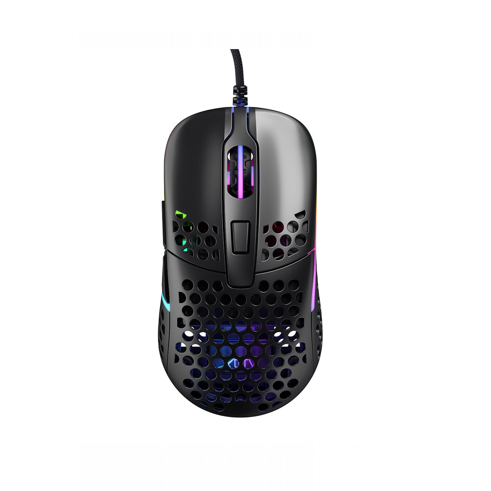 Xtrfy M42 Black RGB Wired Lightweight Gaming Mouse with Pixart 3389 optical sensor