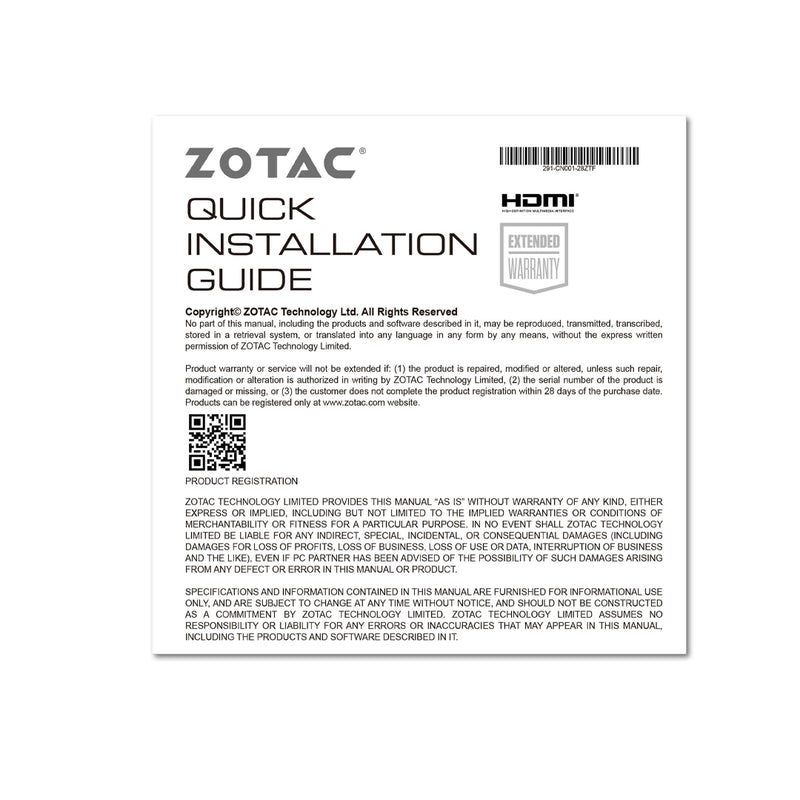 Zotac Gaming GeForce RTX 3050 Twin Edge OC 8GB GDDR6 128-Bit Graphics Card