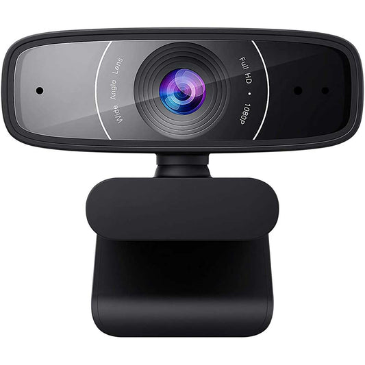 [RePacked] ASUS Webcam C3 1080P HD Web Camera with Built-in Mic and 360° Rotation