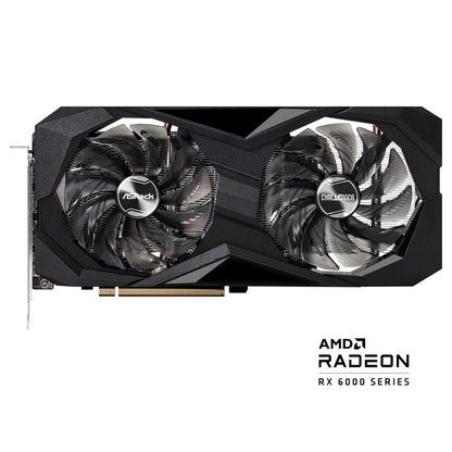 ASRock AMD Radeon RX 6600 XT चैलेंजर D 8GB GDDR6 128-बिट ग्राफ़िक्स कार्ड