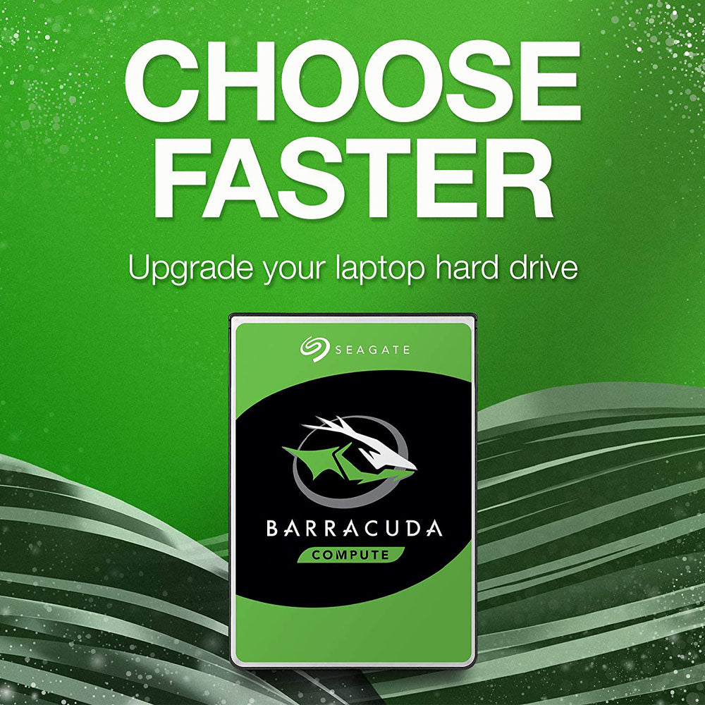 Seagate BarraCuda 1TB 2.5-इंच SATA 5400 Rpm इंटरनल हार्ड डिस्क