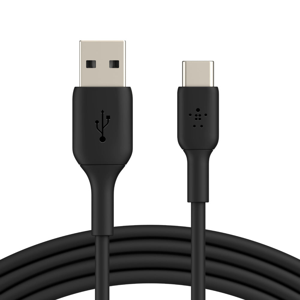 Belkin Boost Charge 2 Meter USB-C to USB-A Cable - Black