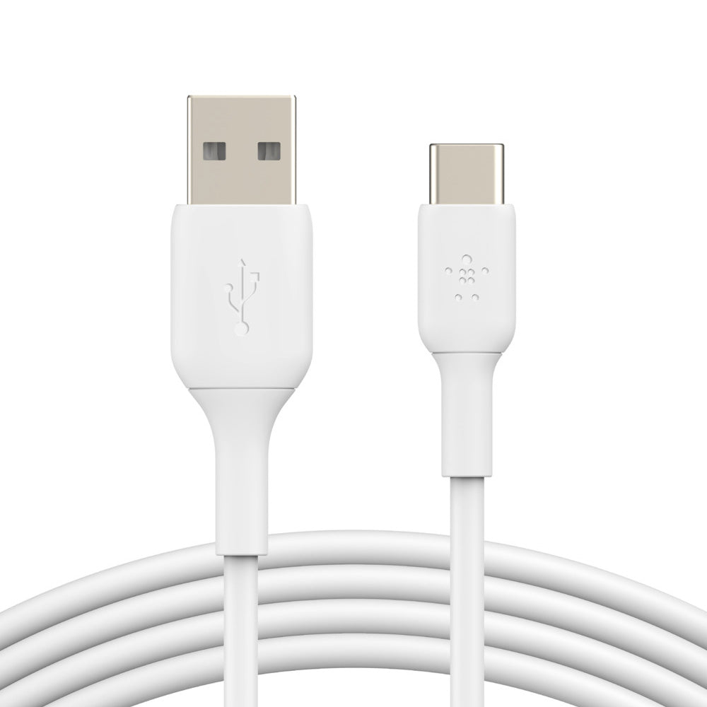 Belkin Boost Charge 2 Meter USB-C to USB-A Cable - White