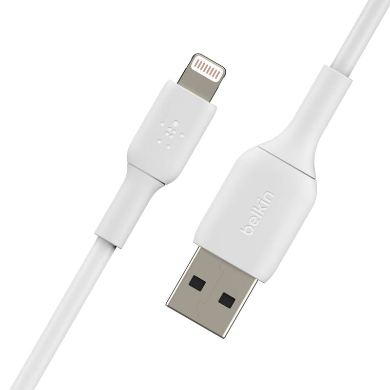 Belkin Boost Charge 2-Meter Lightning to USB-A Cable for iPhones - White