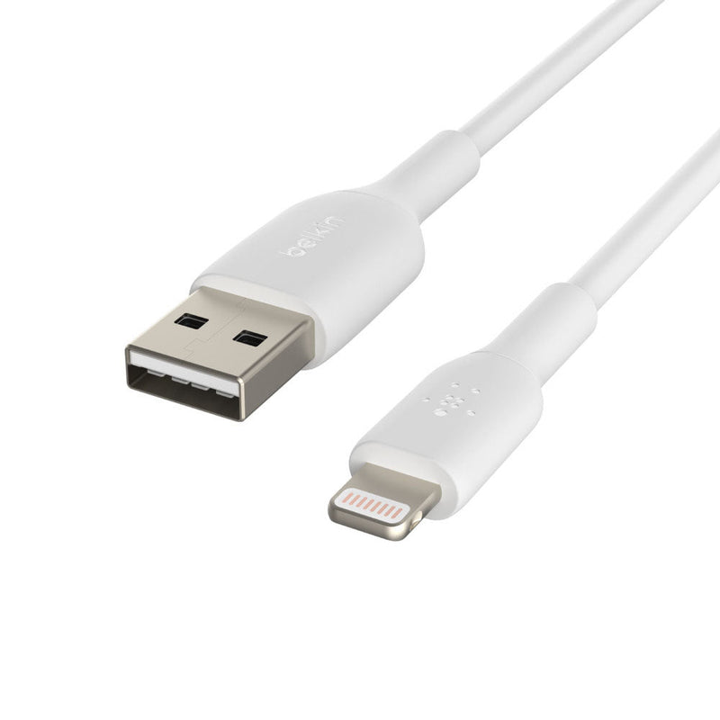 Belkin Boost Charge 2-Meter Lightning to USB-A Cable for iPhones - White