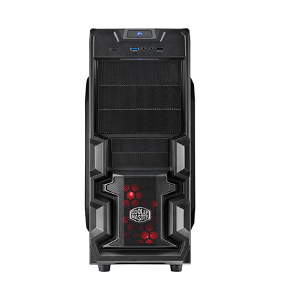Cooler Master K380 ATX Mid-Tower Cabinet with Pre-Installed 120mm LED Fan