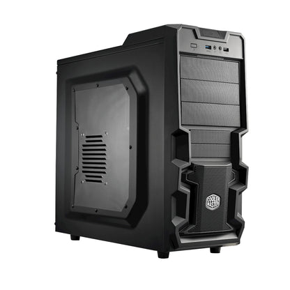 Cooler Master K380 ATX Mid-Tower Cabinet with Pre-Installed 120mm LED Fan