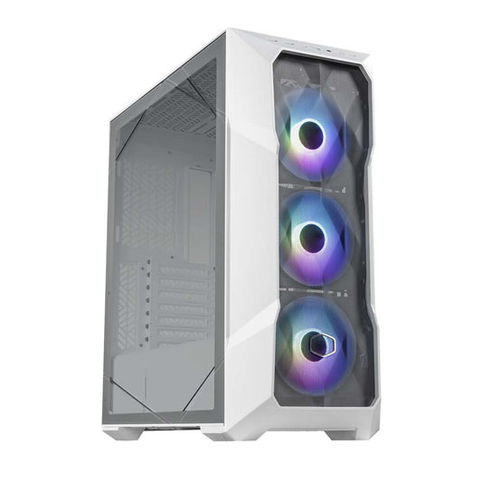 Cooler Master MasterBox TD500 Mesh V2 ATX White Mid-Tower Cabinet with 3 Pre-installed Fans