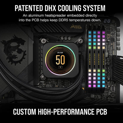 Corsair Dominator Platinum 32GB (2x16GB) DDR5 RAM 5200MHz CL38 RGB Gaming Desktop Memory