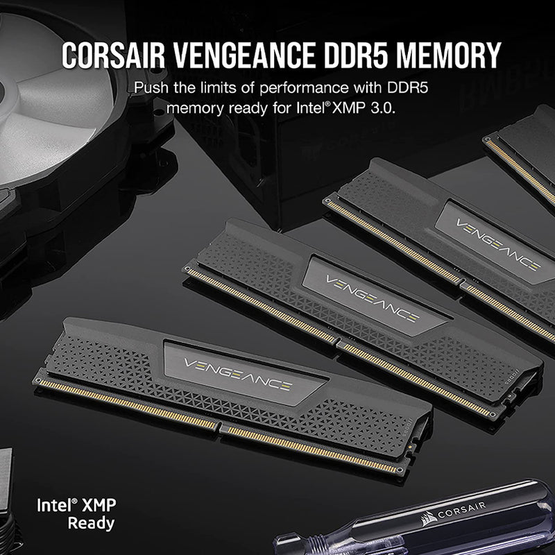 Corsair Vengeance 16GB DDR5 RAM 5200MHz CL40 Desktop Memory
