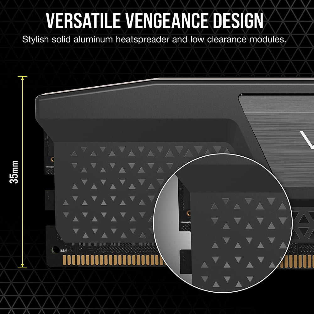 Corsair Vengeance 16GB DDR5 RAM 5200MHz CL40 डेस्कटॉप मेमोरी