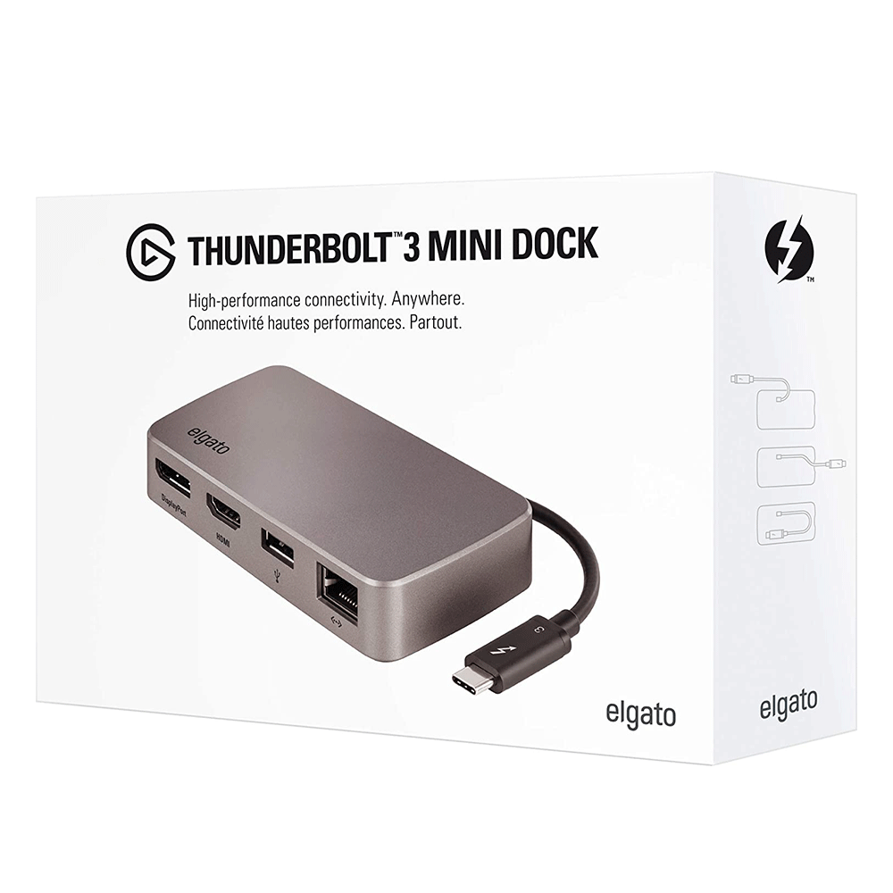 Corsair Elgato Thunderbolt 3 Mini Dock with  Dual 4K Support and USB-C From TPS Technologies